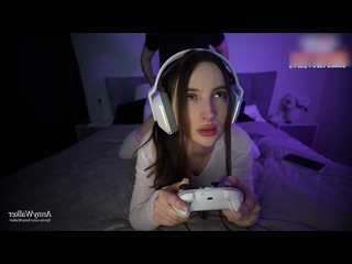 gamer girl sucks dick and rides on horseback fuck, all sex, porn, big tits, milf, incest, porn blowjob brazzers sex