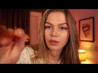 lizi asmr ~ [asmr] sketching you, walking all around (photoshoot, measuring your face, brushing your face)